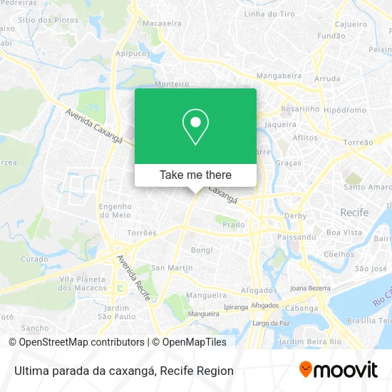 Ultima parada da caxangá map