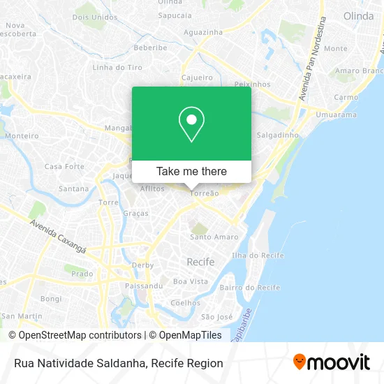 Rua Natividade Saldanha map