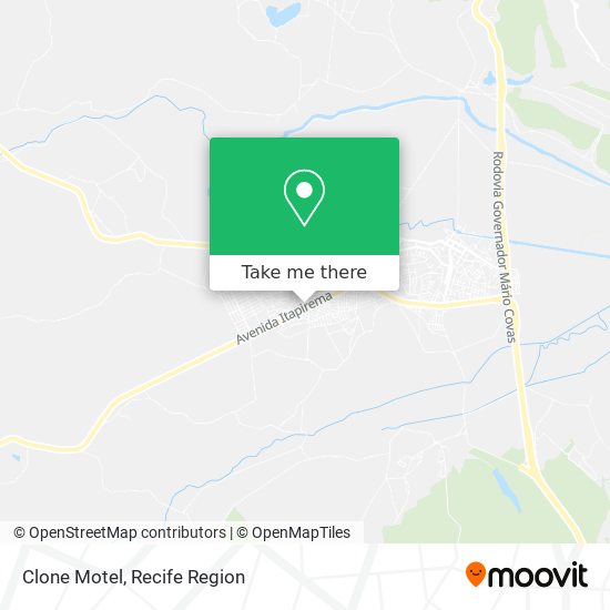 Clone Motel map