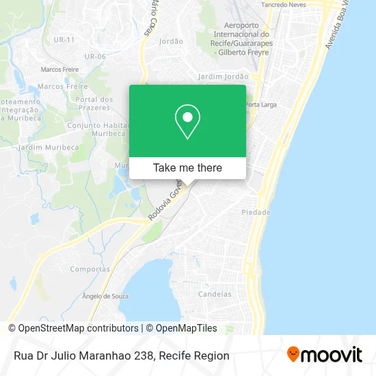Rua Dr Julio Maranhao 238 map