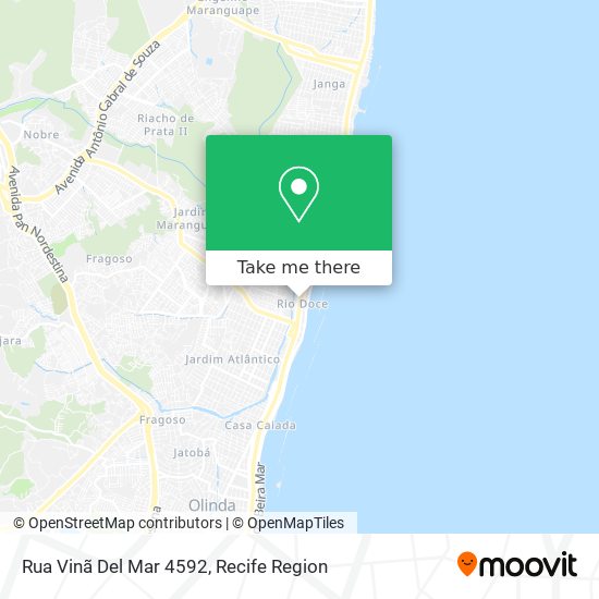 Rua Vinã Del Mar 4592 map