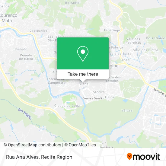 Rua Ana Alves map