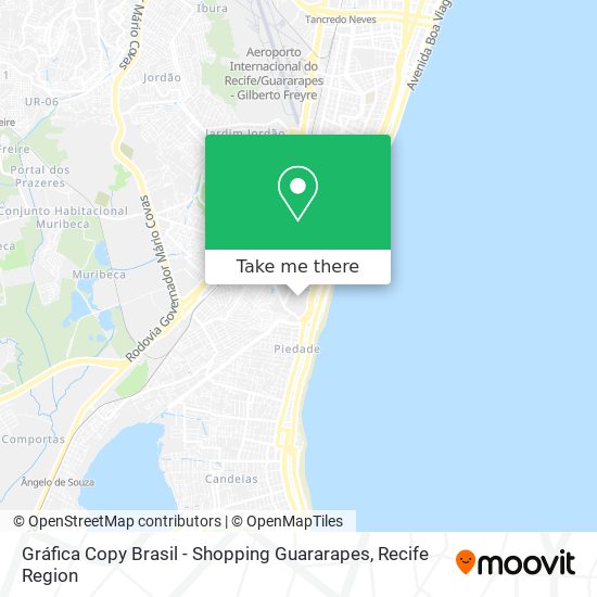 Gráfica Copy Brasil - Shopping Guararapes map