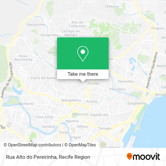 Rua Alto do Pereirinha map