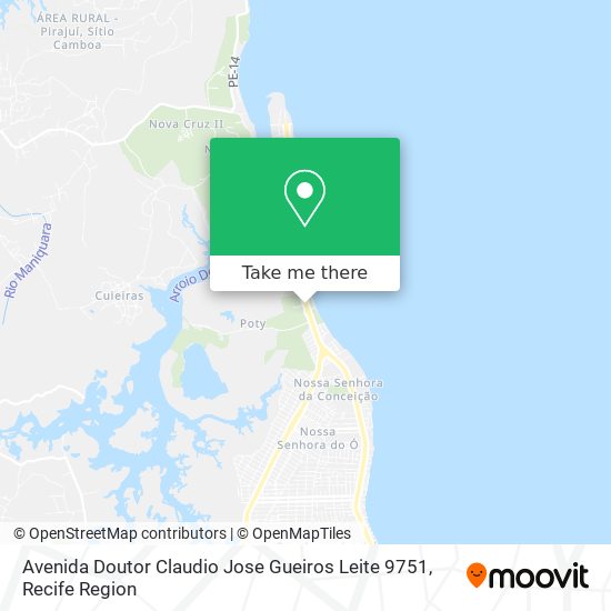 Avenida Doutor Claudio Jose Gueiros Leite 9751 map