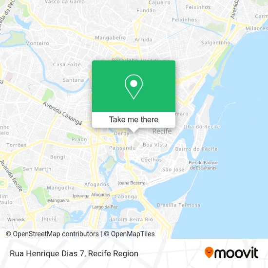 Rua Henrique Dias 7 map