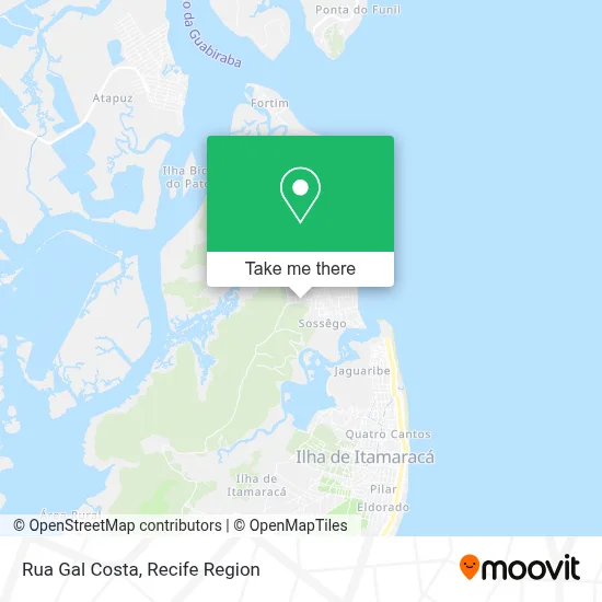 Rua Gal Costa map