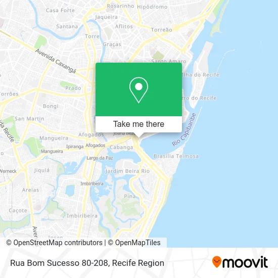 Rua Bom Sucesso 80-208 map