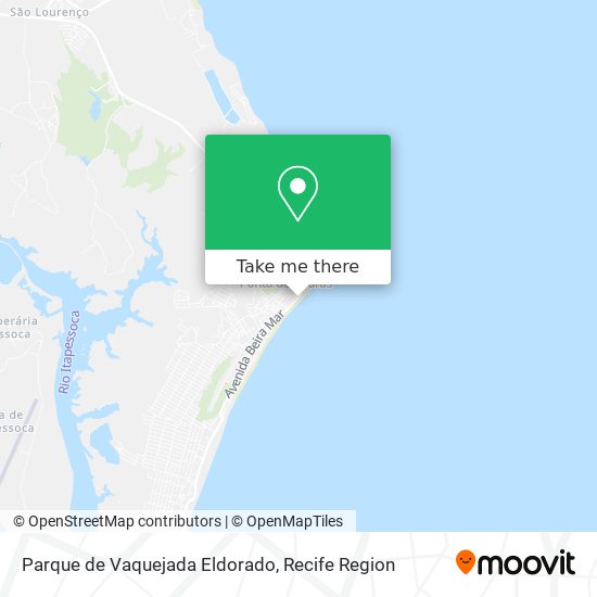 Parque de Vaquejada Eldorado map