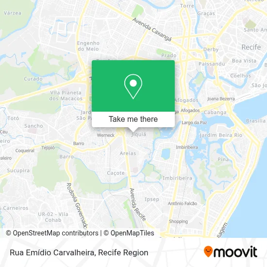 Rua Emídio Carvalheira map