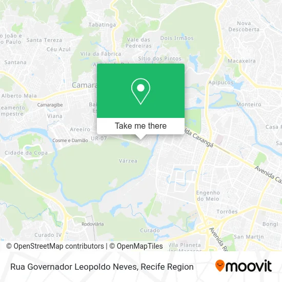 Rua Governador Leopoldo Neves map
