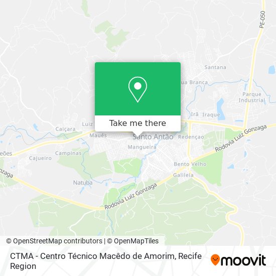 CTMA - Centro Técnico Macêdo de Amorim map