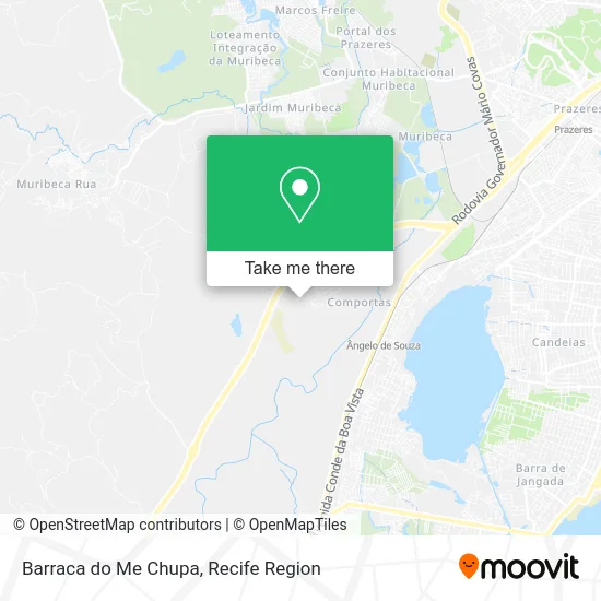 Barraca do Me Chupa map