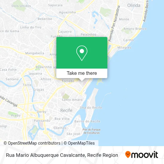 Rua Mario Albuquerque Cavalcante map
