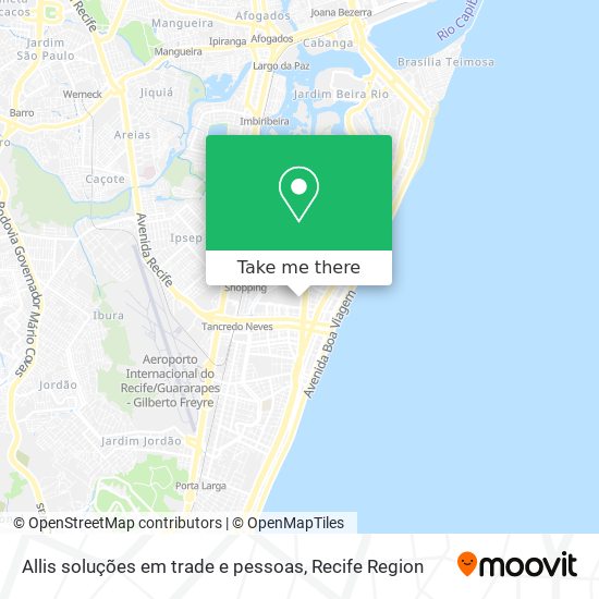 Allis soluções em trade e pessoas map