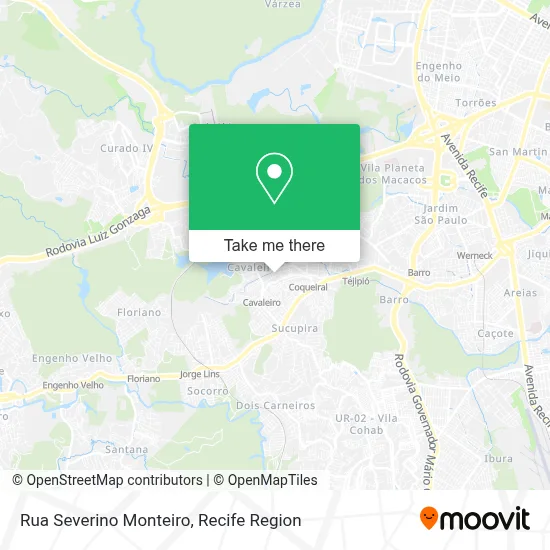 Rua Severino Monteiro map