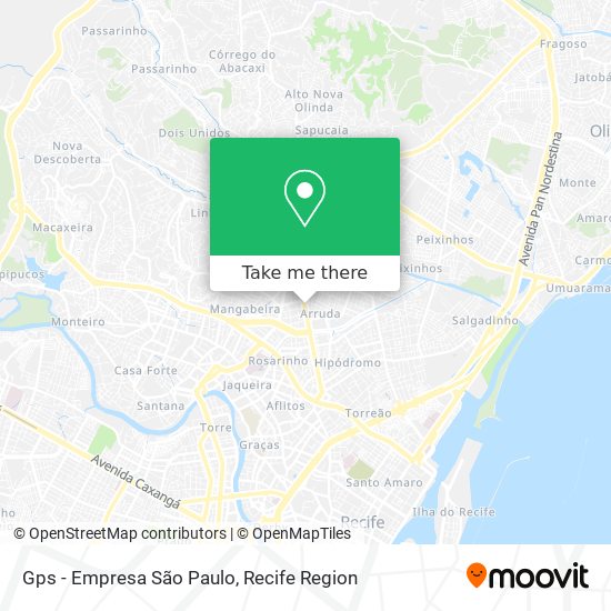 Gps - Empresa São Paulo map