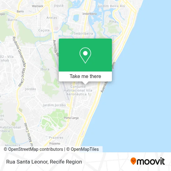 Rua Santa Leonor map