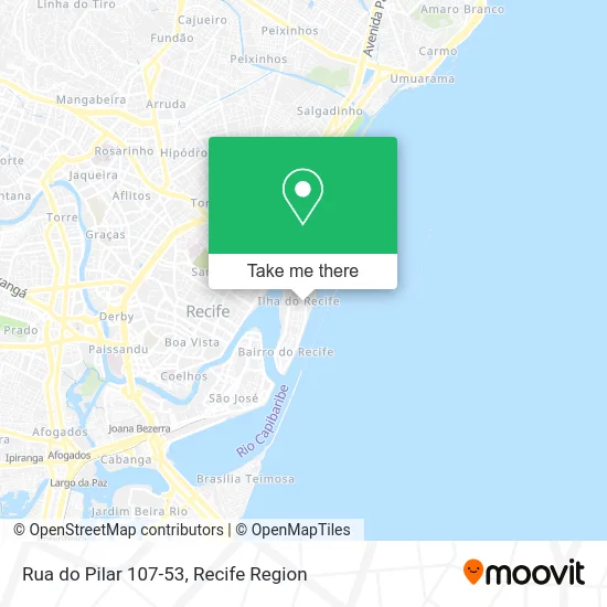 Rua do Pilar 107-53 map