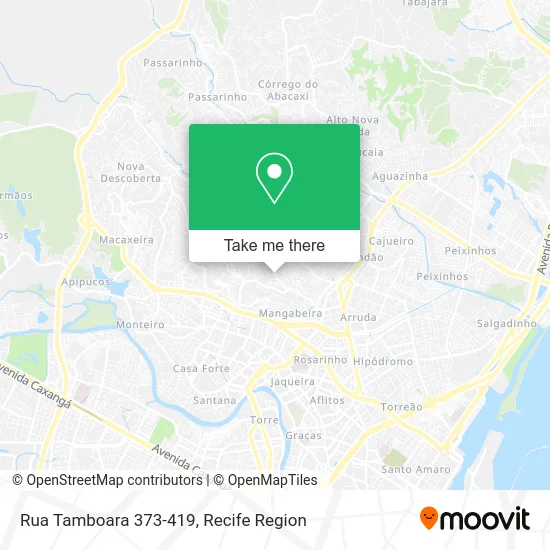 Rua Tamboara 373-419 map