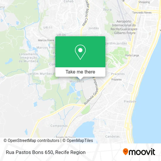 Rua Pastos Bons 650 map