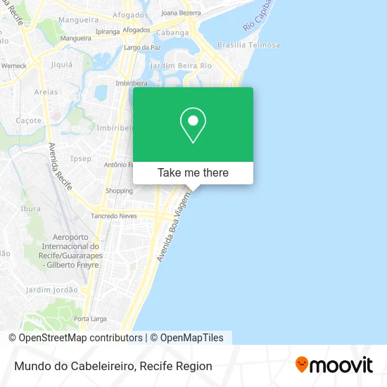 Mundo do Cabeleireiro map