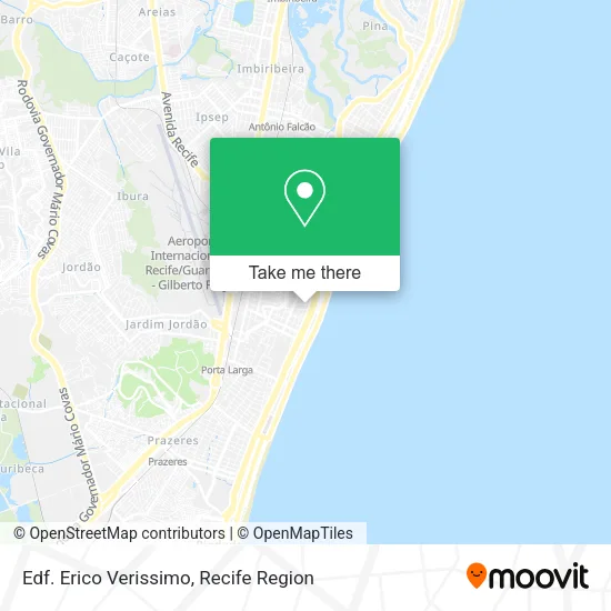 Edf. Erico Verissimo map