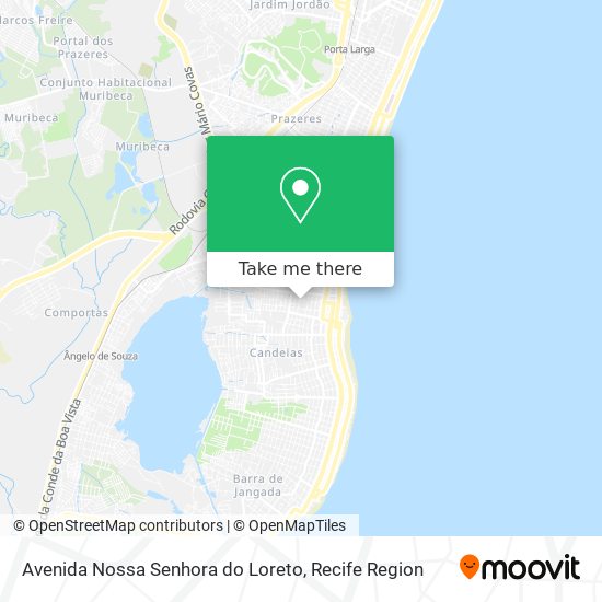 Avenida Nossa Senhora do Loreto map