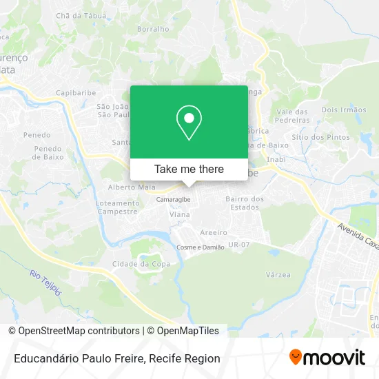 Educandário Paulo Freire map