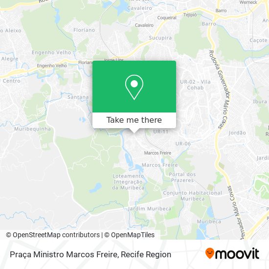 Praça Ministro Marcos Freire map