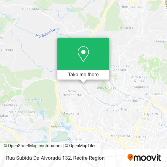 Rua Subida Da Alvorada 132 map