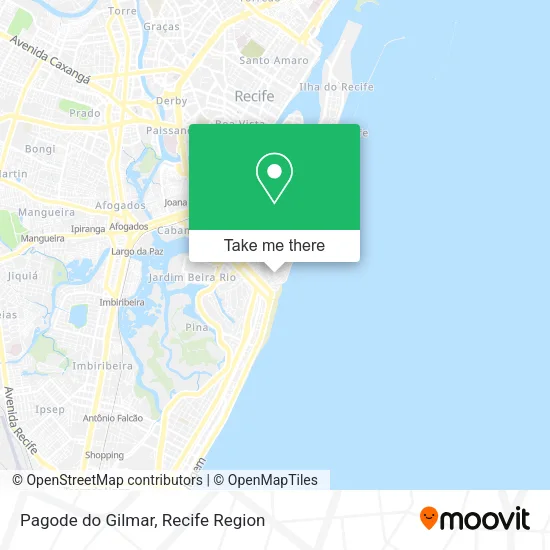 Pagode do Gilmar map