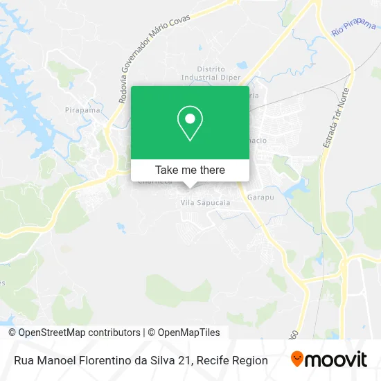 Rua Manoel Florentino da Silva 21 map