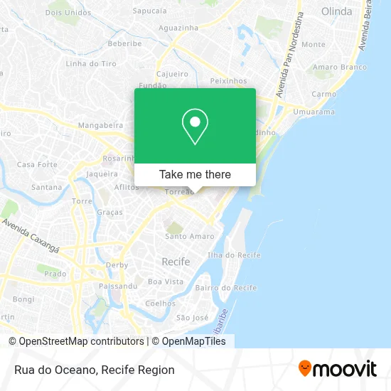 Rua do Oceano map