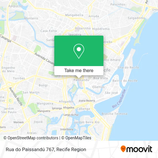 Rua do Paissandú 767 map