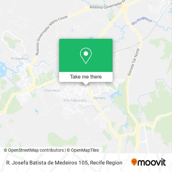 R. Josefa Batista de Medeiros 105 map