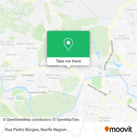 Rua Pedro Borges map