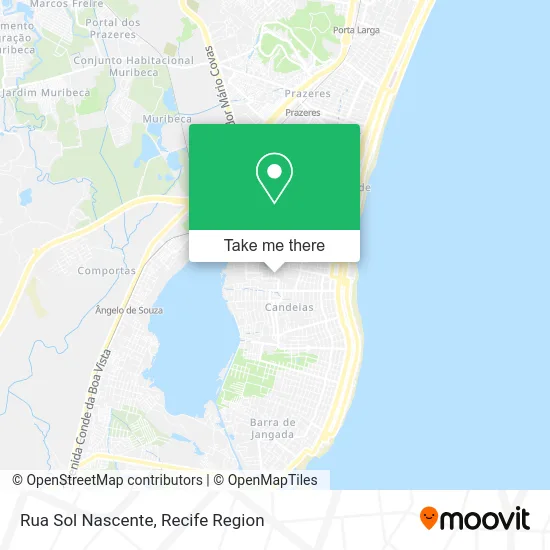 Rua Sol Nascente map