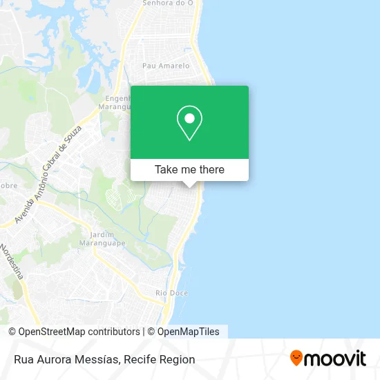 Rua Aurora Messías map