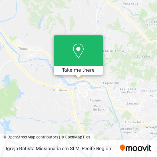 Igreja Batista Missionária em SLM map