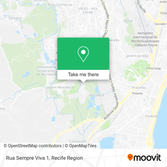 Rua Sempre Viva 1 map