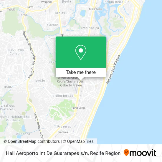 Hall Aeroporto Int De Guararapes s / n map