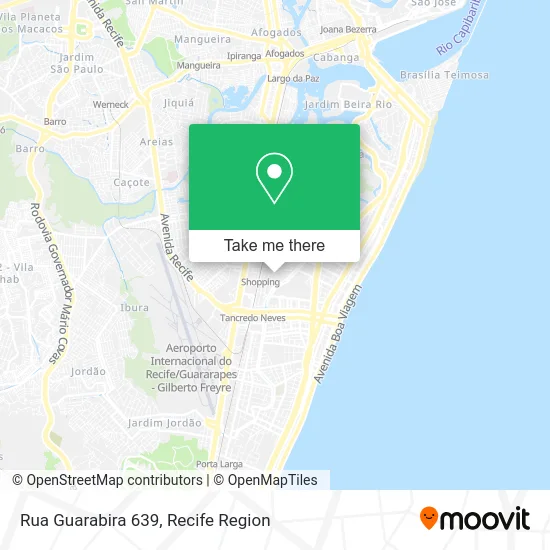 Rua Guarabira 639 map