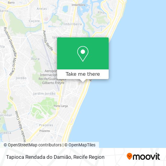 Tapioca Rendada do Damião map