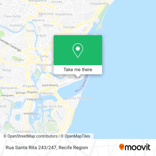 Rua Santa Rita 243/247 map