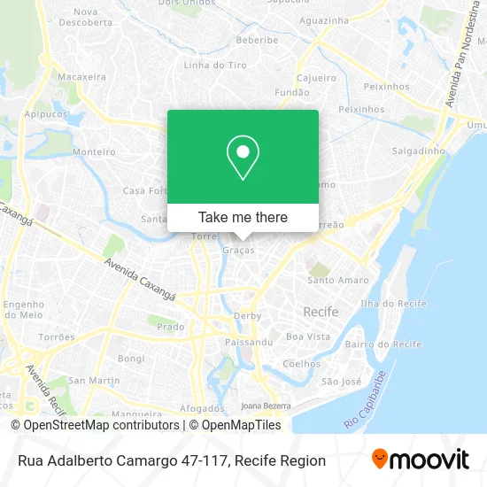 Rua Adalberto Camargo 47-117 map