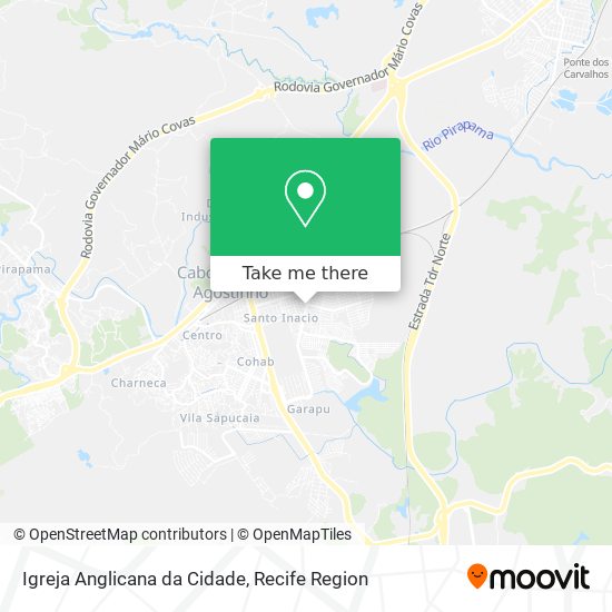 Igreja Anglicana da Cidade map