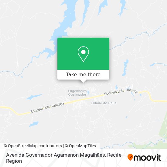 Avenida Governador Agamenon Magalhães map