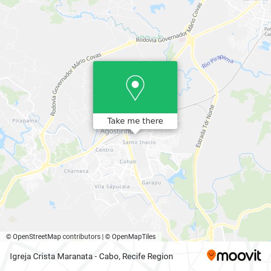 Igreja Crista Maranata - Cabo map