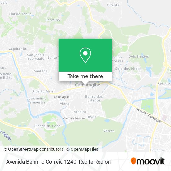 Avenida Belmiro Correia 1240 map